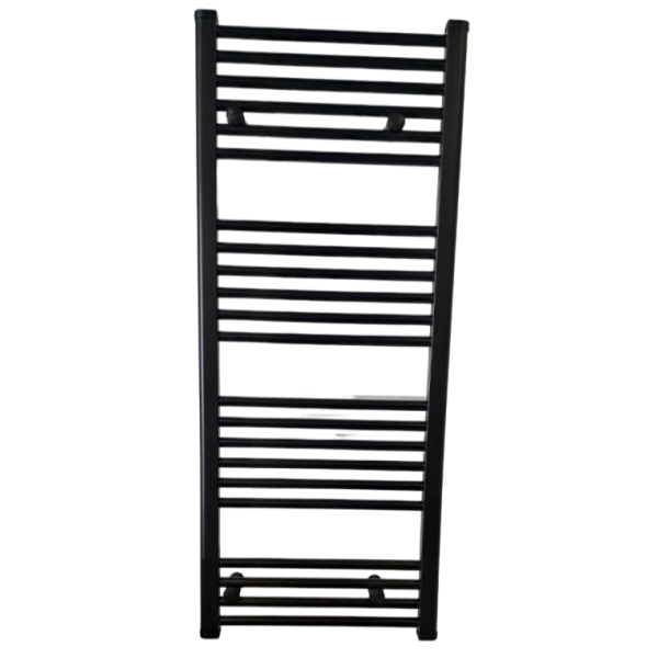 MONTANIA 60 x 120 Black Towel Radiator FLAT