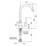 PAFFONI STICK 3 WAY SINK MIXER CHROME SK190CR