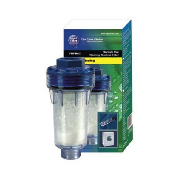 Polyphosphate filter for dishwashers and clothes washers