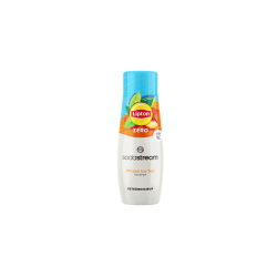 Сироп для приготовления холодного чая Lipton Ice Tea Peach Zero, 440 мл, для газированных безалкогольных напитков.