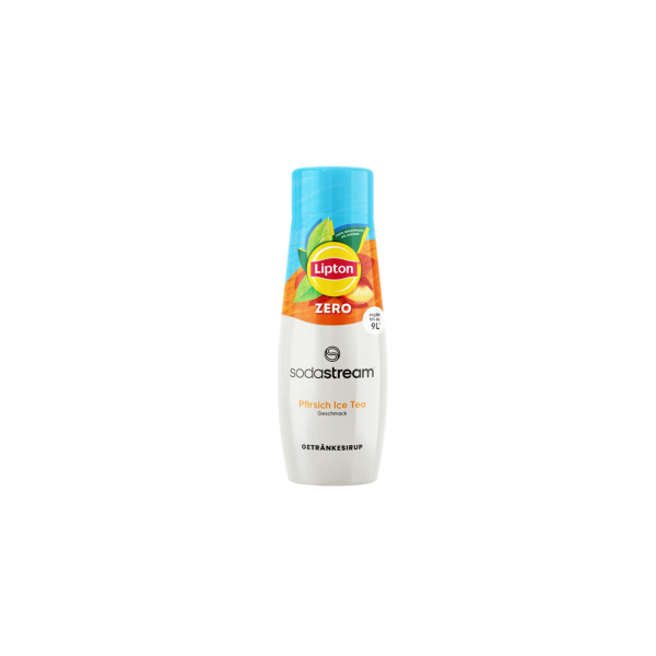 Сироп для приготовления холодного чая Lipton Ice Tea Peach Zero, 440 мл, для газированных безалкогольных напитков.