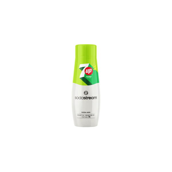 Сироп SodaStream 7UP ZERO – 440 мл для газированных безалкогольных напитков (без сахара)