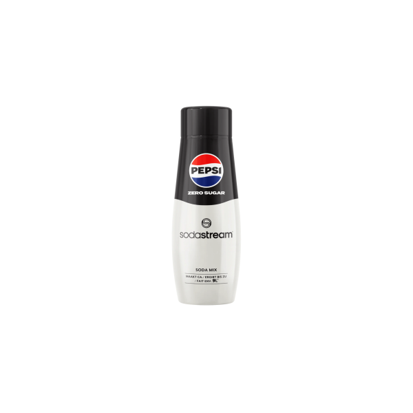 Сироп SodaStream Pepsi Zero – 440 мл для газированных безалкогольных напитков (без сахара)