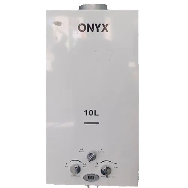 Газовый проточный водонагреватель ONYX 10LT л с многоточечным нагревом воды.