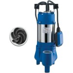 Plus SUB 13-9 M Μονοφασική Αντλία Ακαθάρτων / Λυμάτων 1hp Ανοξείδωτη