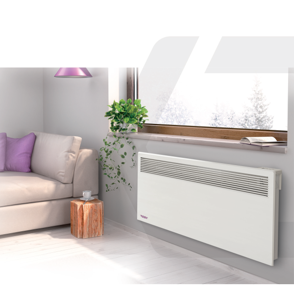 Ηλεκτρική θερμάστρα τοίχου TESY CN051  EI CLOUD AS 1000W