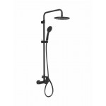 Adjustable Shower Column with Battery